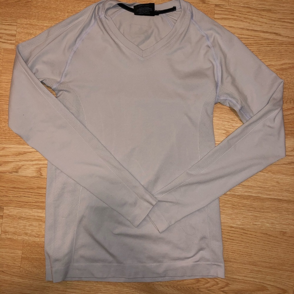 Cool grey alphalete long sleeve